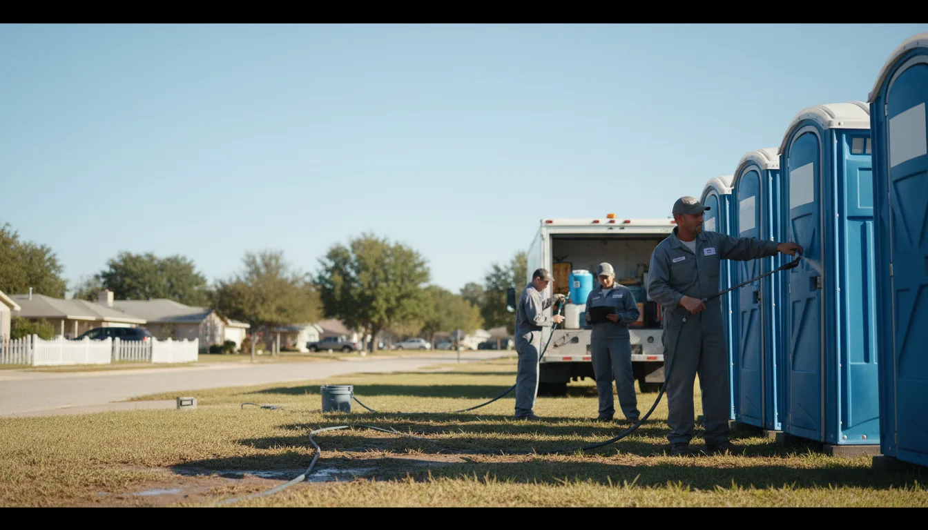 Long-Term Portable Toilet Rental in Blue Springs, NE near me